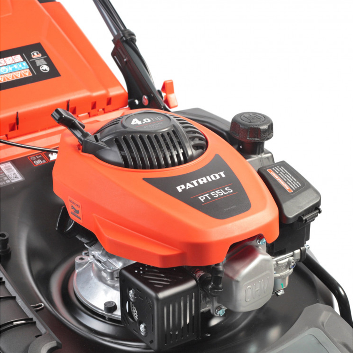 Газонокосилка бензиновая pt 55ls (1) "patriot" 512109055
