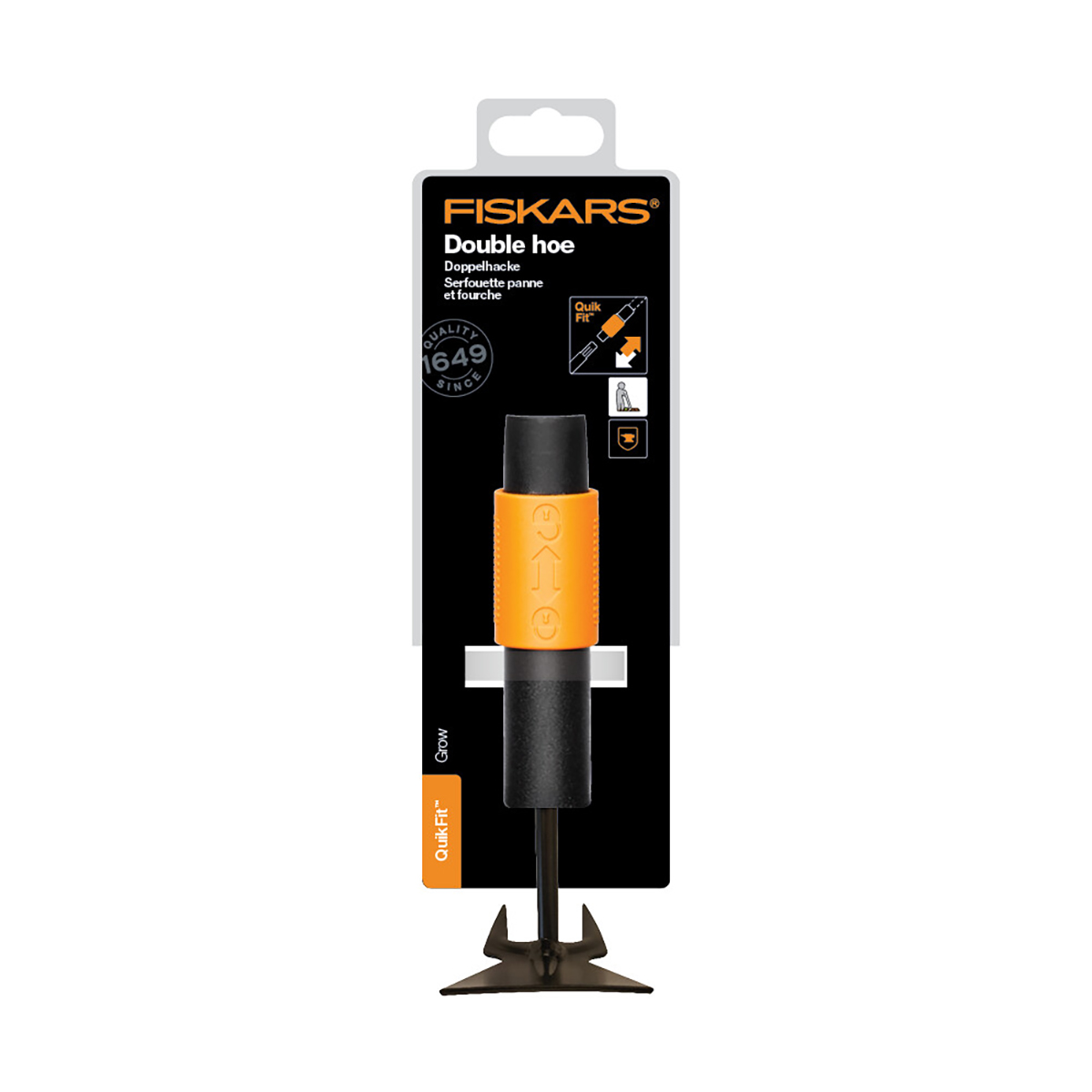 Мотыжка двойная "quikfit" (1/6) "fiskars" 1000735