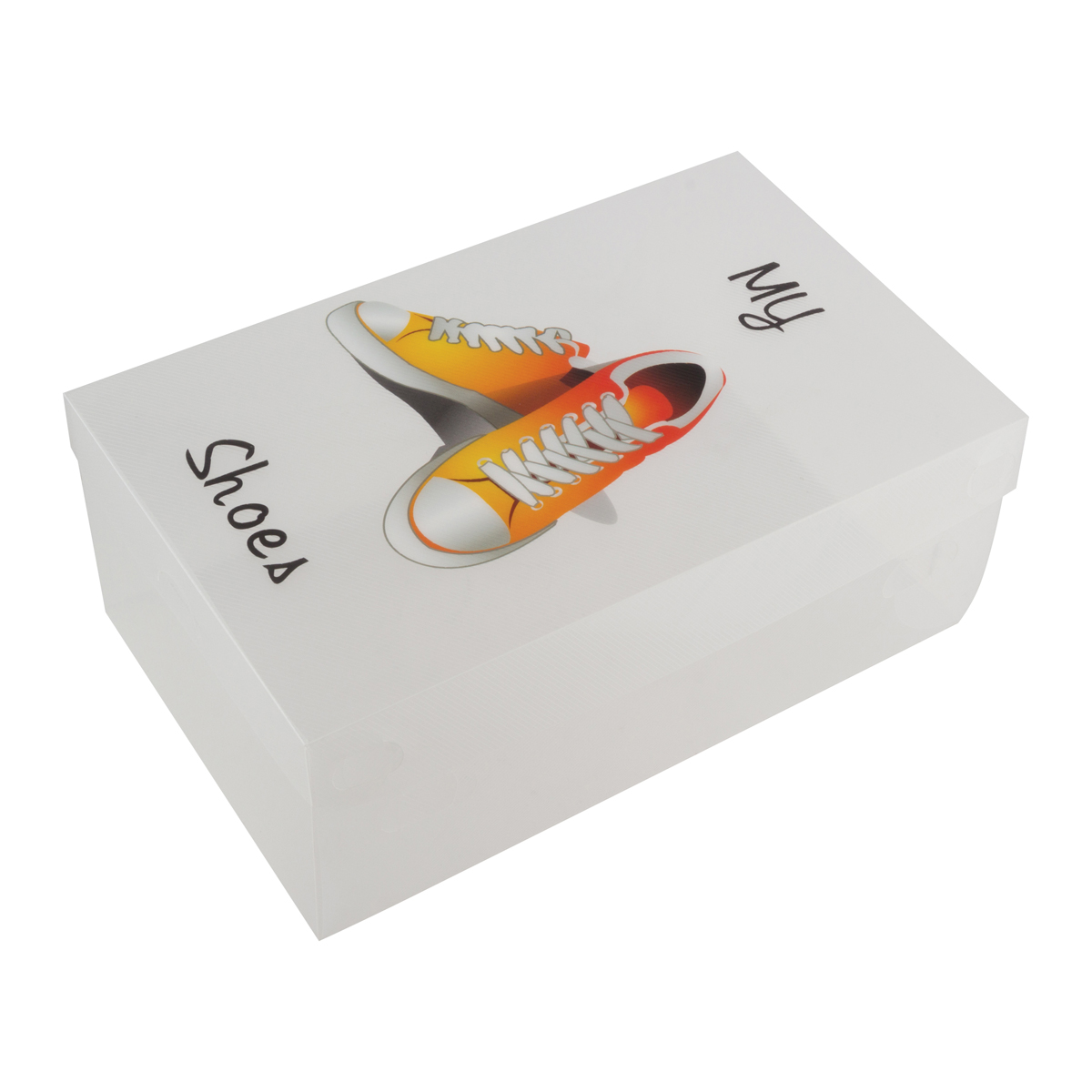 Коробка для обуви с принтом 33*20*13 см (1/25/150) "рыжий кот" sb6