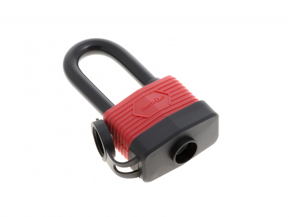 Замок навесной всепогодный, 50 мм, удлиненная дужка Matrix (91826)