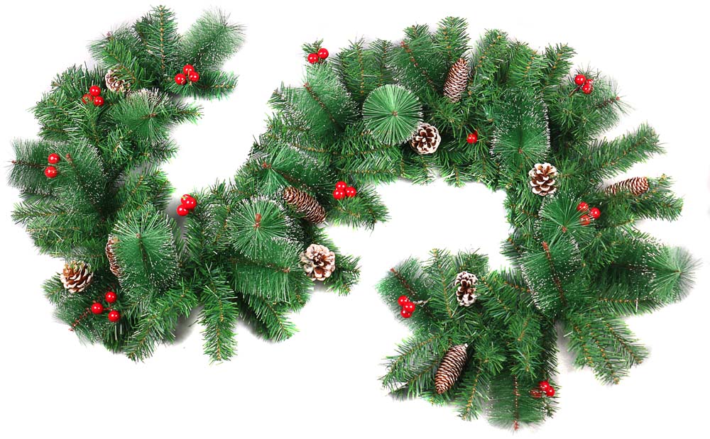 Гирлянда хвойная  sycb17-203  30*200 см (1/15) "волшебная страна"