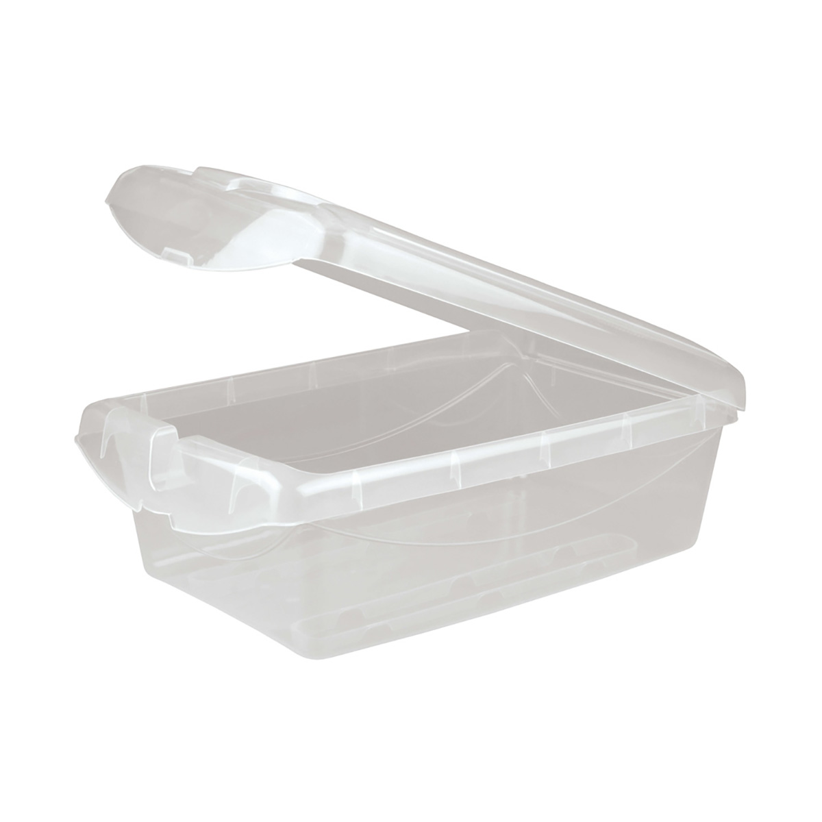 Ящик универс. с откидной крышкой 360*240*130 мм 7 л (1/6) "бытпласт"