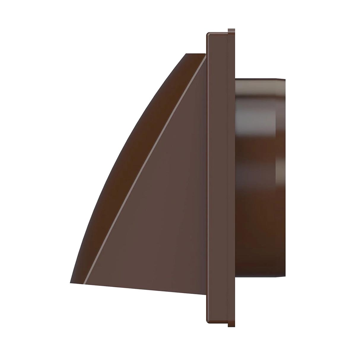 Выход стенной вытяжной с обратным клапаном 150 х 150 мм с фланцем d100 (1/20) "эра" 1515к10фв кор