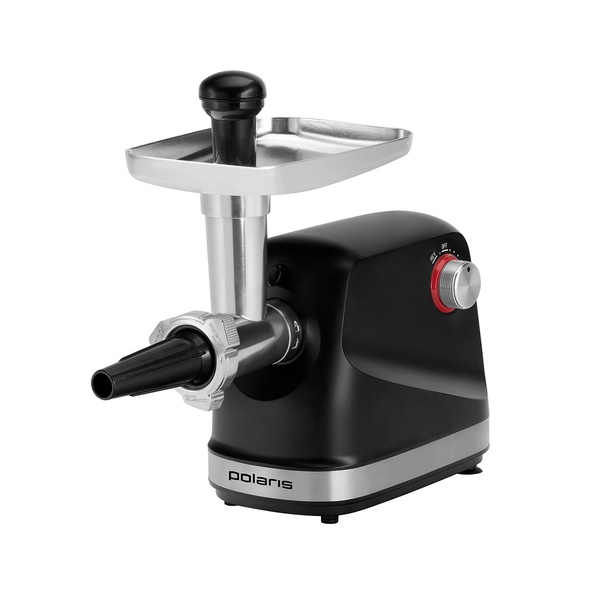 Мясорубка электрич. pmg 2582 2500 вт (черная) (1/4) "polaris"