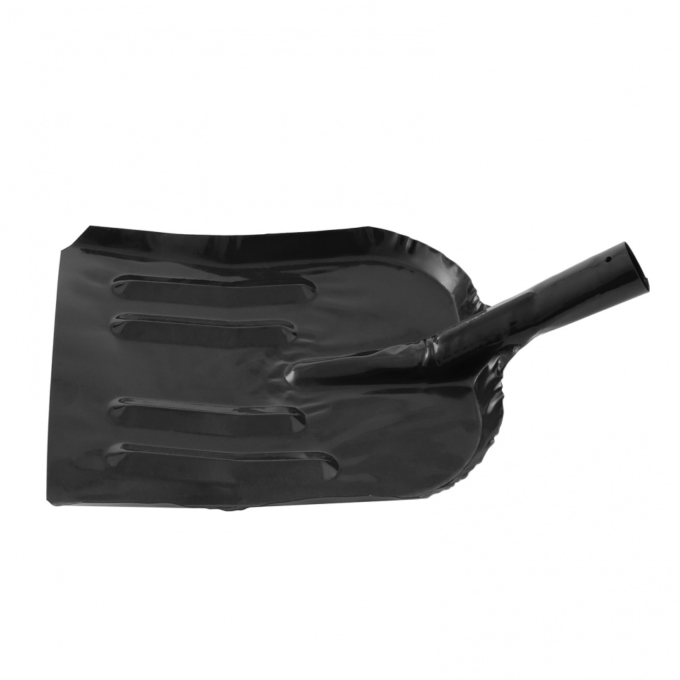 Лопата для уборки снега стальная эмалированная, 320 х 340 мм, без черенка, (615315)