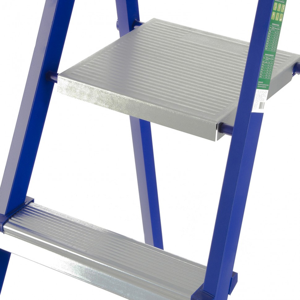 Стремянка, 4 ступени, стальная, Сибртех (97844)