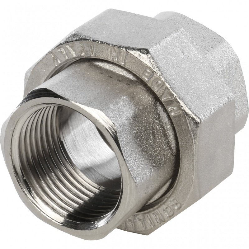 Американка ВР 1" никель STOUT уплотнение конус