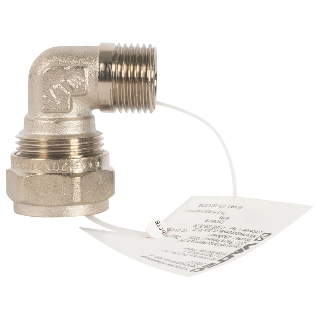 Угол переходной с наружной резьбой 1/2"х20 VALTEC для металлопластиковых труб