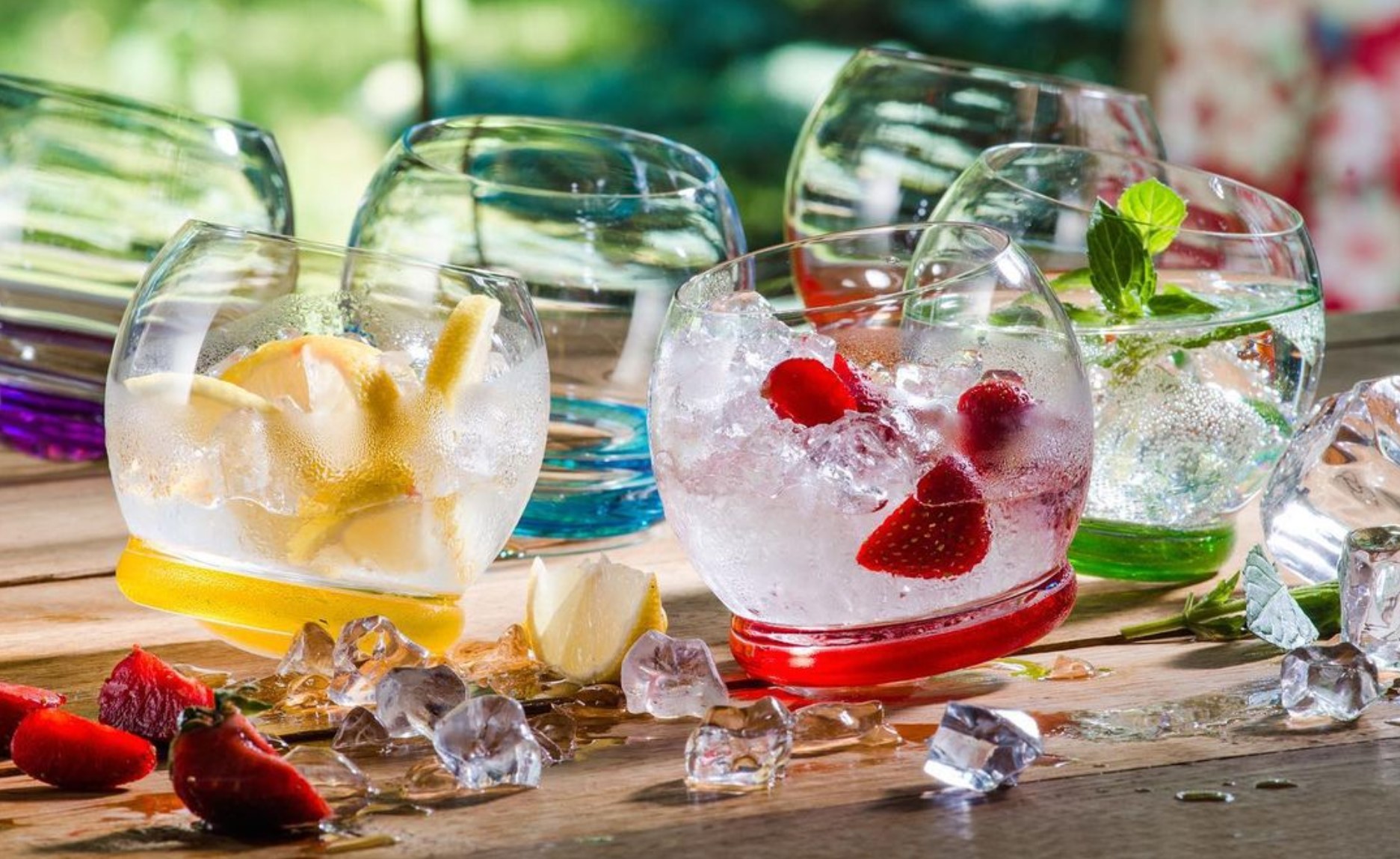 Стакан для виски "crazy" 390 мл (набор 6 шт.) (1/8) "crystalex" 25250/d4718/390