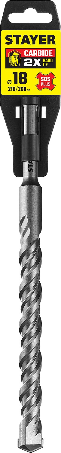 STAYER 18 x 260 мм, SDS-plus бур, Professional (2930-260-18)