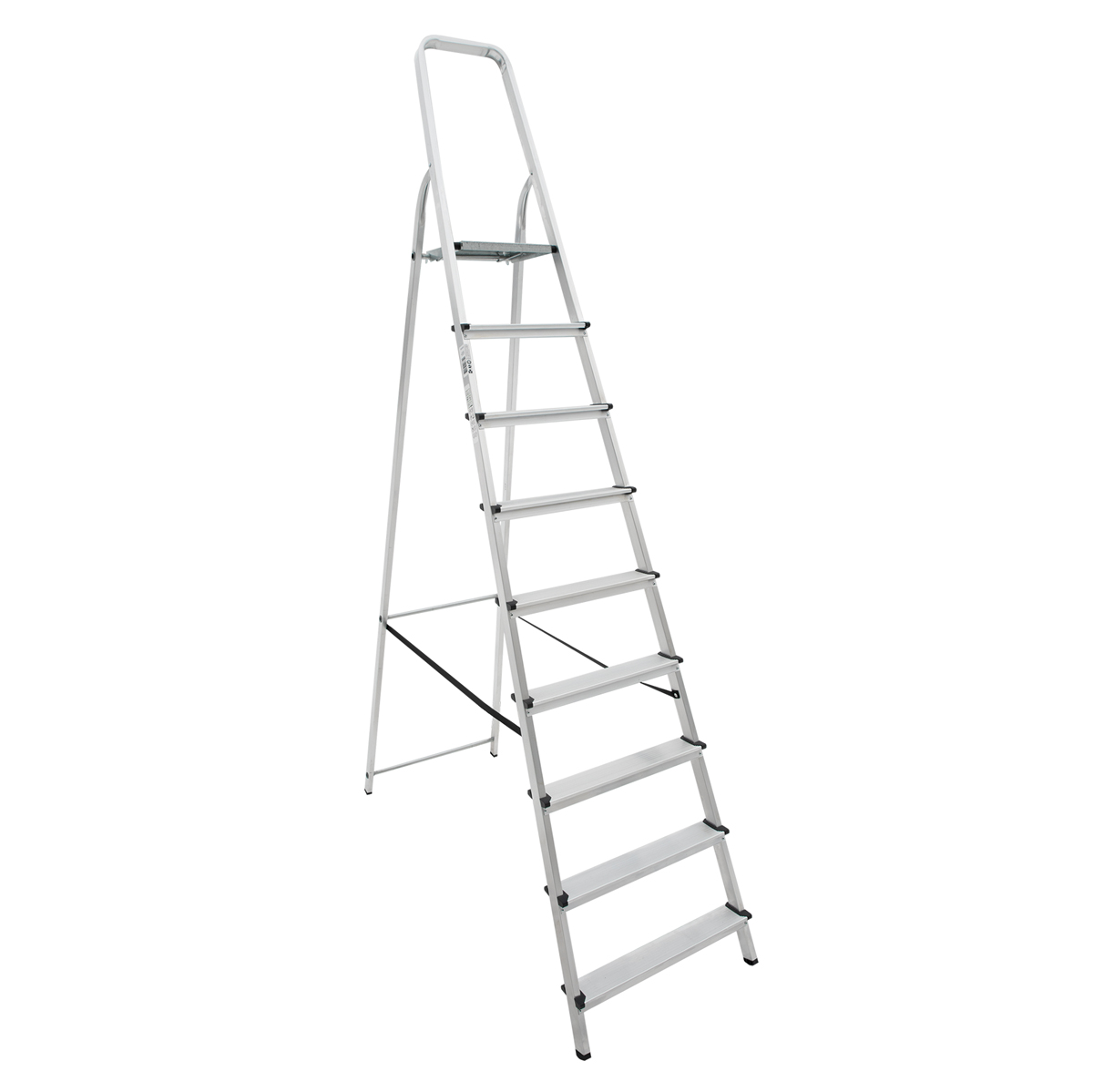 Стремянка  алюминиевая  9 ступеней (1) "новая высота" nv-1110