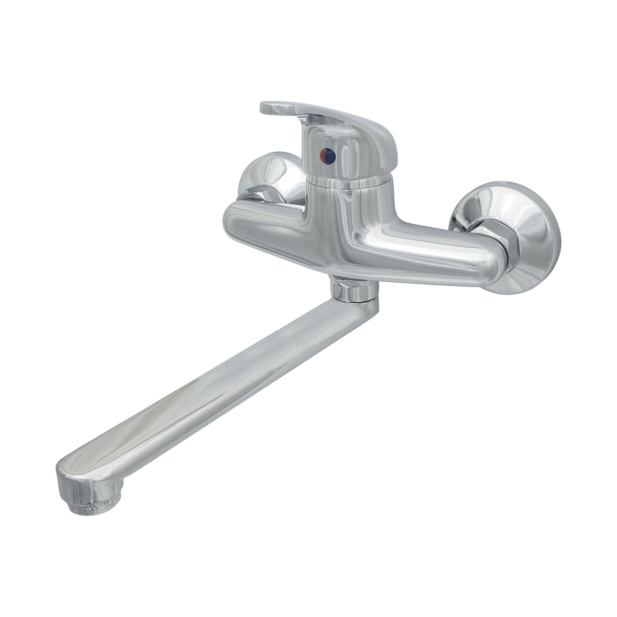 Смеситель для кухни (настенный) "престиж" цс-см 294-2 d35 м42 поворотн. излив (1/10)