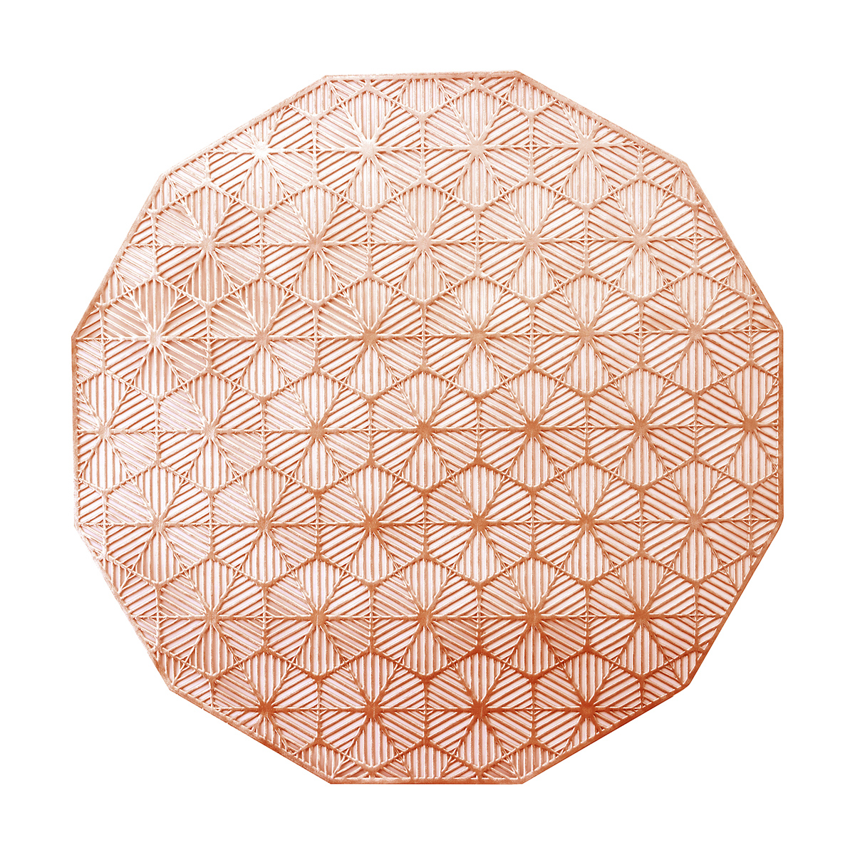 Салфетка сервировочная d=38 см ажурная, пвх (1/10/120) "рыжий кот" pvr-10