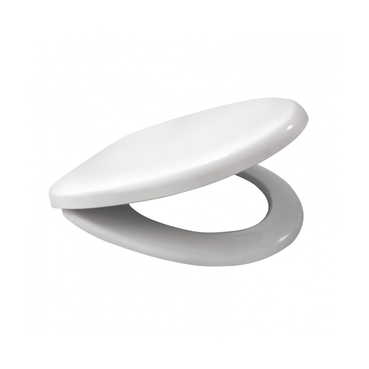 Сиденье для унитаза "lux a" белое, крепление металл. (1/5) "berges"