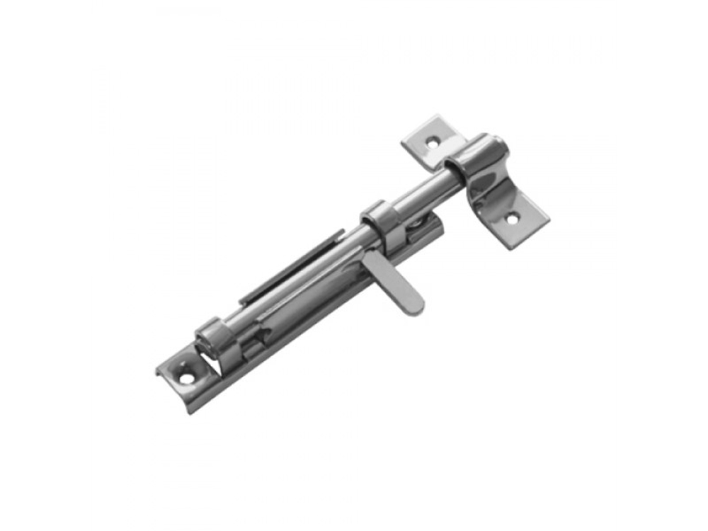 Задвижка накладная 100 мм хром (50) домарт