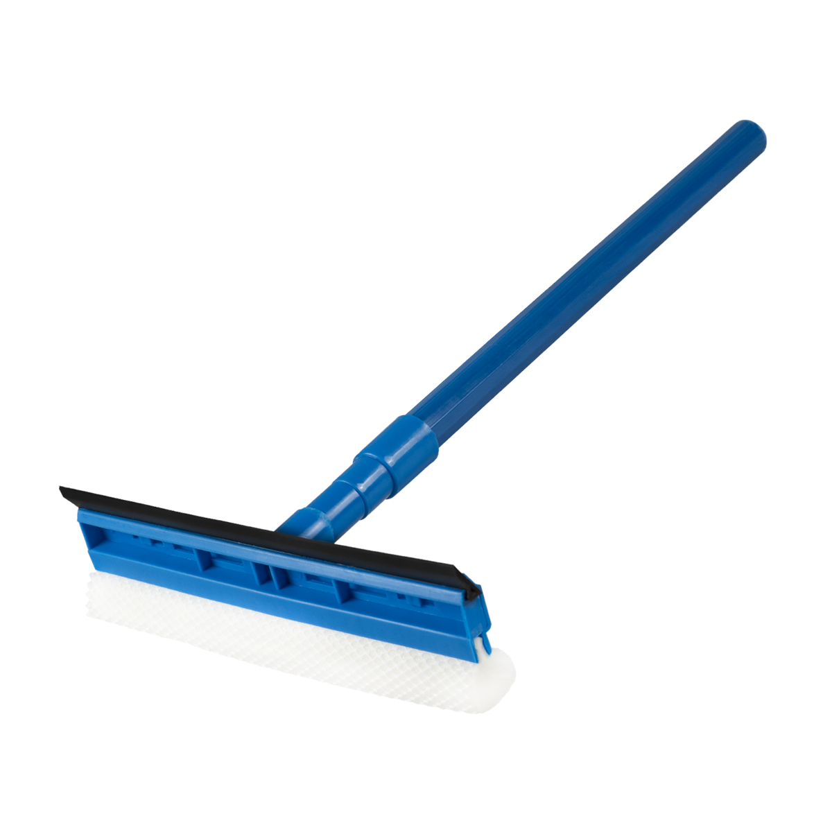 Щетка для мытья окон  ws-04  23,5 см, l= 40-70 см (телескоп. разборная) (1/25) "рыжий кот"