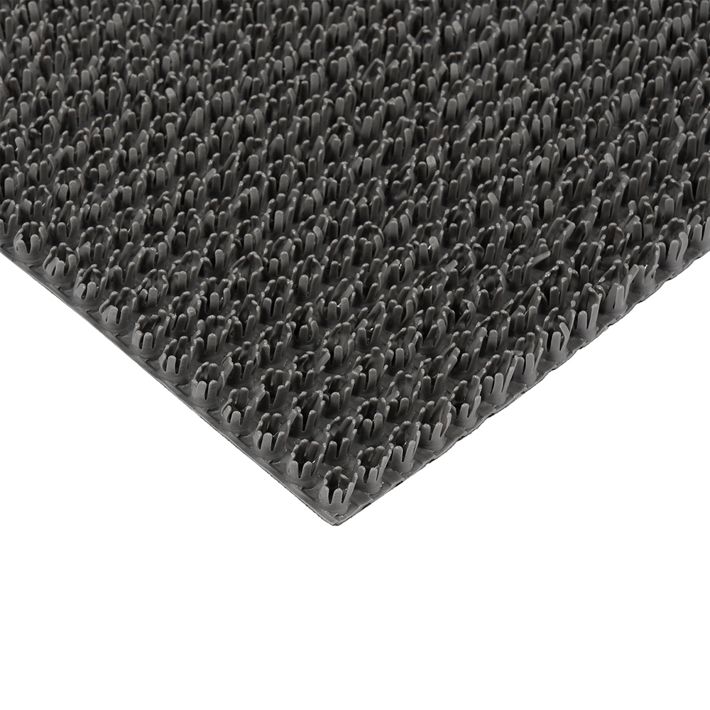 Коврик травка 60*90 см (серый) (1/20) "vortex" 24107