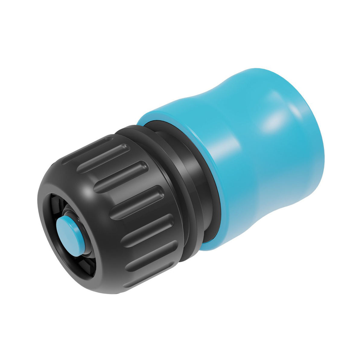 Коннектор для шлангов "стоп" 1/2"-5/8" (1/5/100) "basic" 50-120