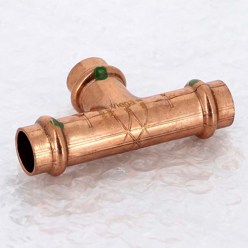 Тройник пресс медный Profipress VIEGA 15