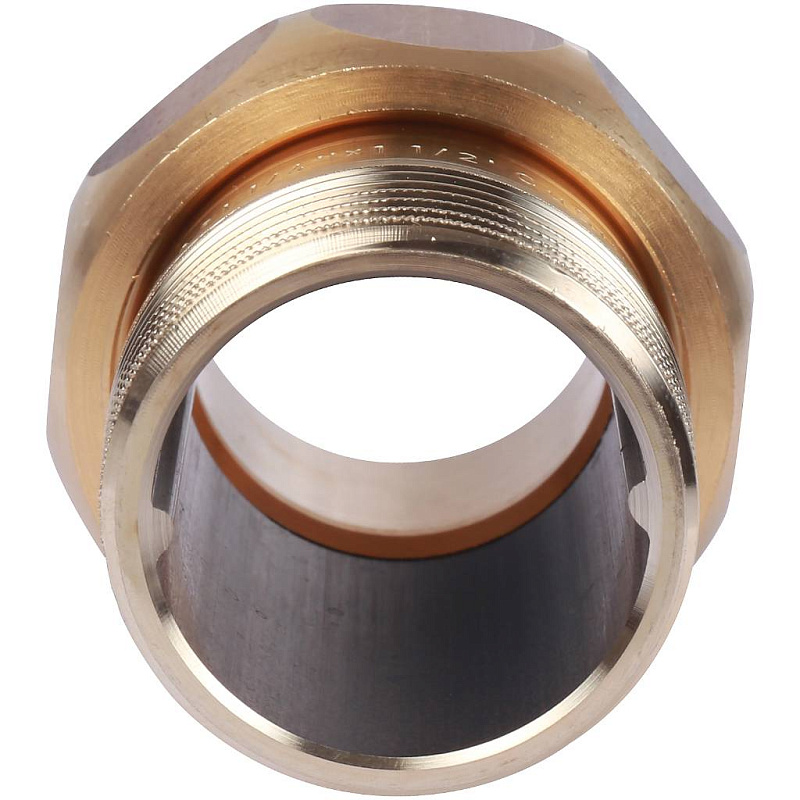 Американка (сгон) 35x1"1/4 НР самоуплотняющаяся под пайку бронзовая SANHA 1434135114