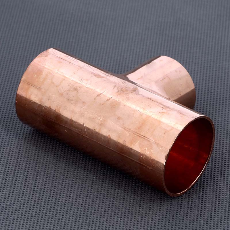 Тройник переходной под пайку 42 х 35 х 42 мм VIEGA медный