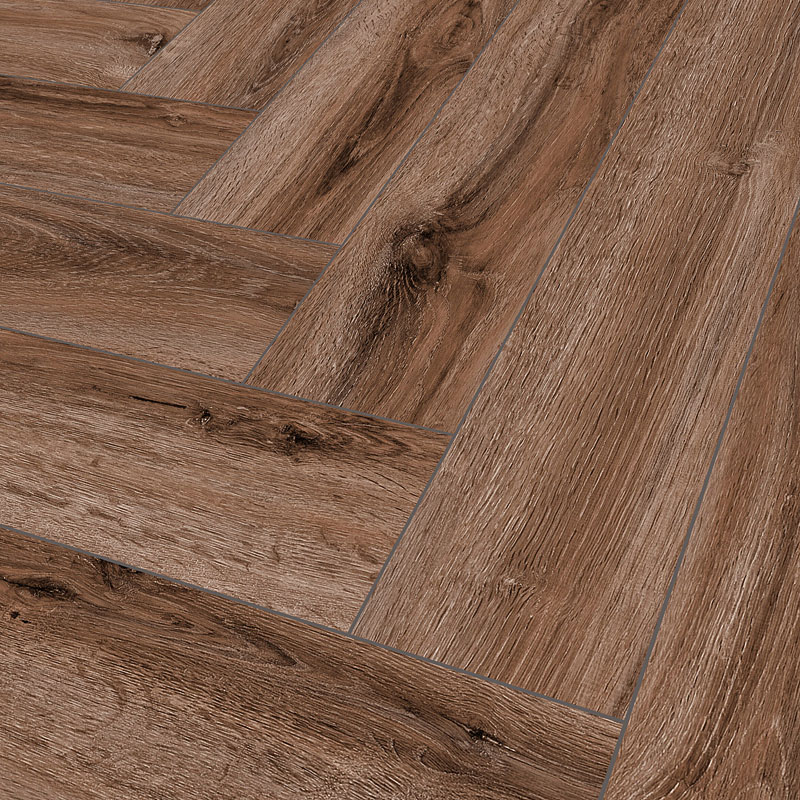 Кварц виниловый ламинат The Floor HERRINGBONE 4V P1005 Portland Oak HB