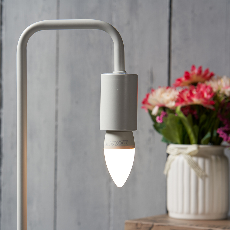 Лампа светодиодная "rexant" свеча (cn)  7,5w 2700 k 713 лм  e27, тепл. свет (10/100) 604-020