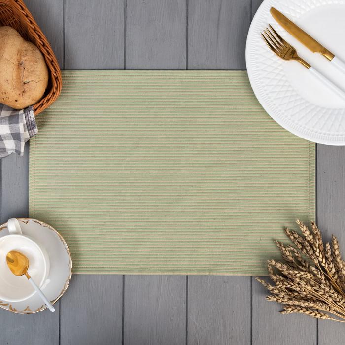 Салфетка сервировочная "этель" 32*45 см (зеленый) (1/200) 6705295