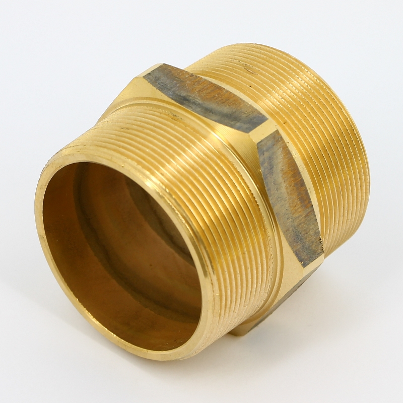 Ниппель резьбовой (НР) 2"1/2 бронза VIEGA (321741)