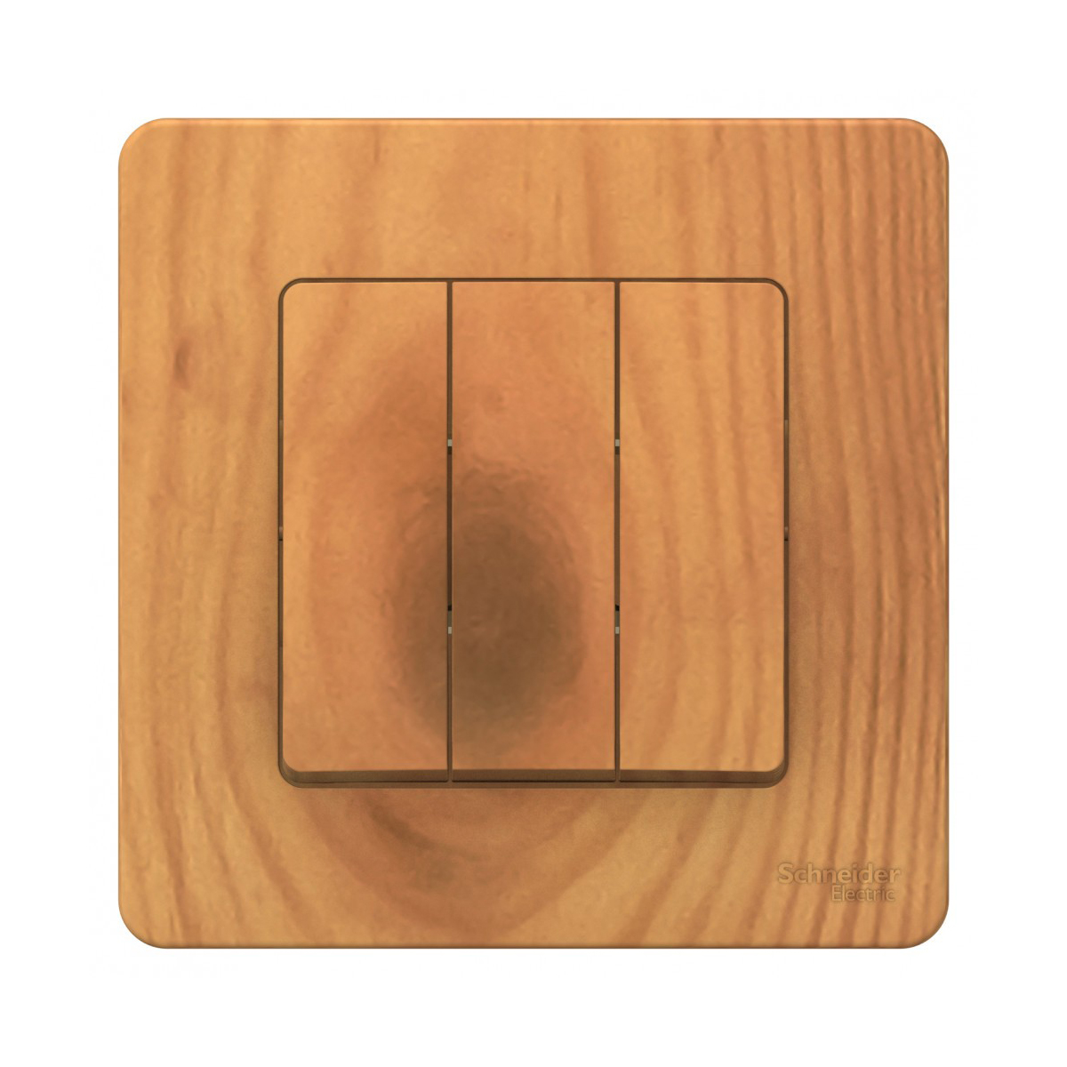 Выключатель "blanca" 3-х кл. 10а, ясень (1/10/20) "schneider"