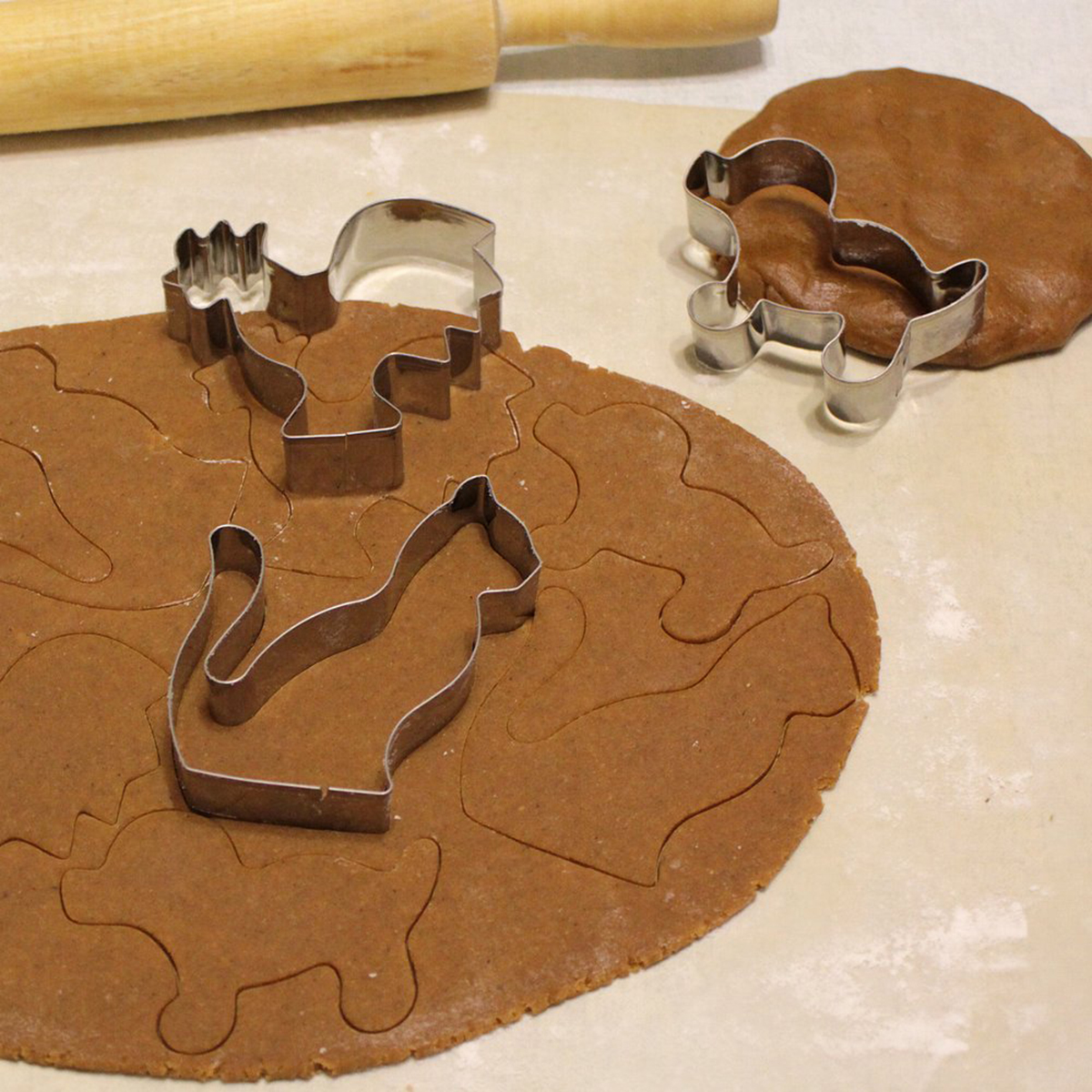 Формы для печенья "домашние питомцы" набор 3 шт., нержав. (1/12/144) "мультидом" da8-68