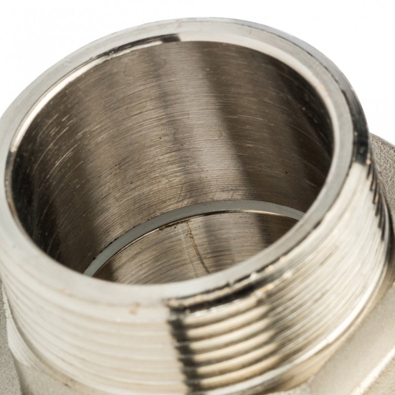 Кран шаровый STOUT ВН 1"1/2 полнопроходной, рычаг