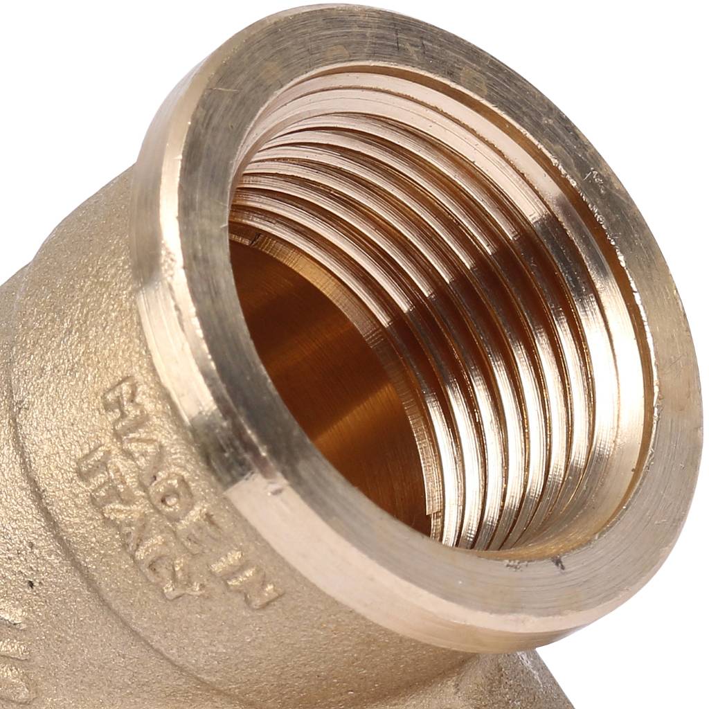 Колено ВР 3/4" x 3/4" латунь TIEMME