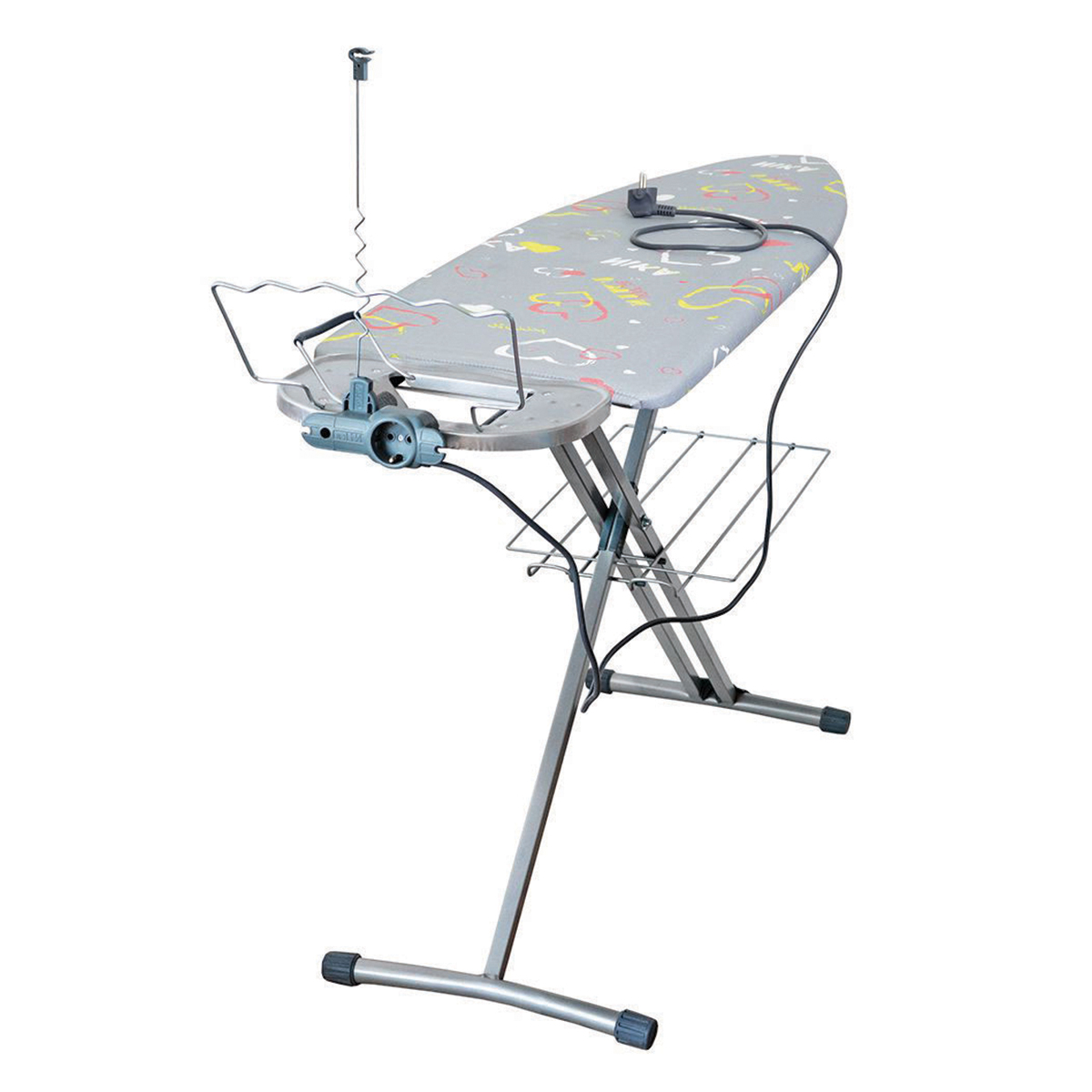 Доска гладильная "ника бест" 122 х 40 см (1/3) металл  "ника"