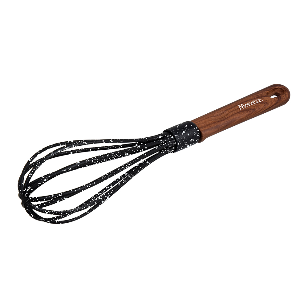 Венчик 30 см нейлон, ручка прорезин. (1/12) "marmiton" 17221