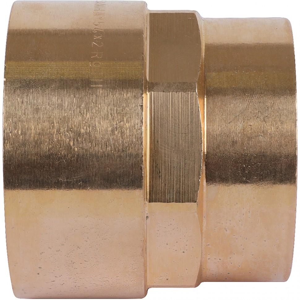 Муфта 54х2" переходная (ВР) под пайку с внутренней резьбой SANHA бронзовая 14270542
