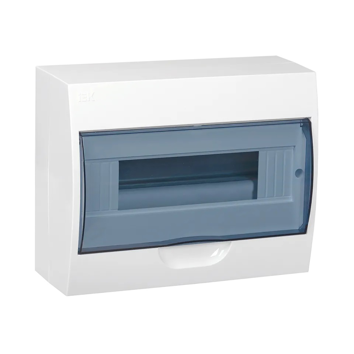 Щиток распределительный навесной "krepta 3" щрн-п-12 ip41, 12 модулей, пластик, белый (1/10) "iek"