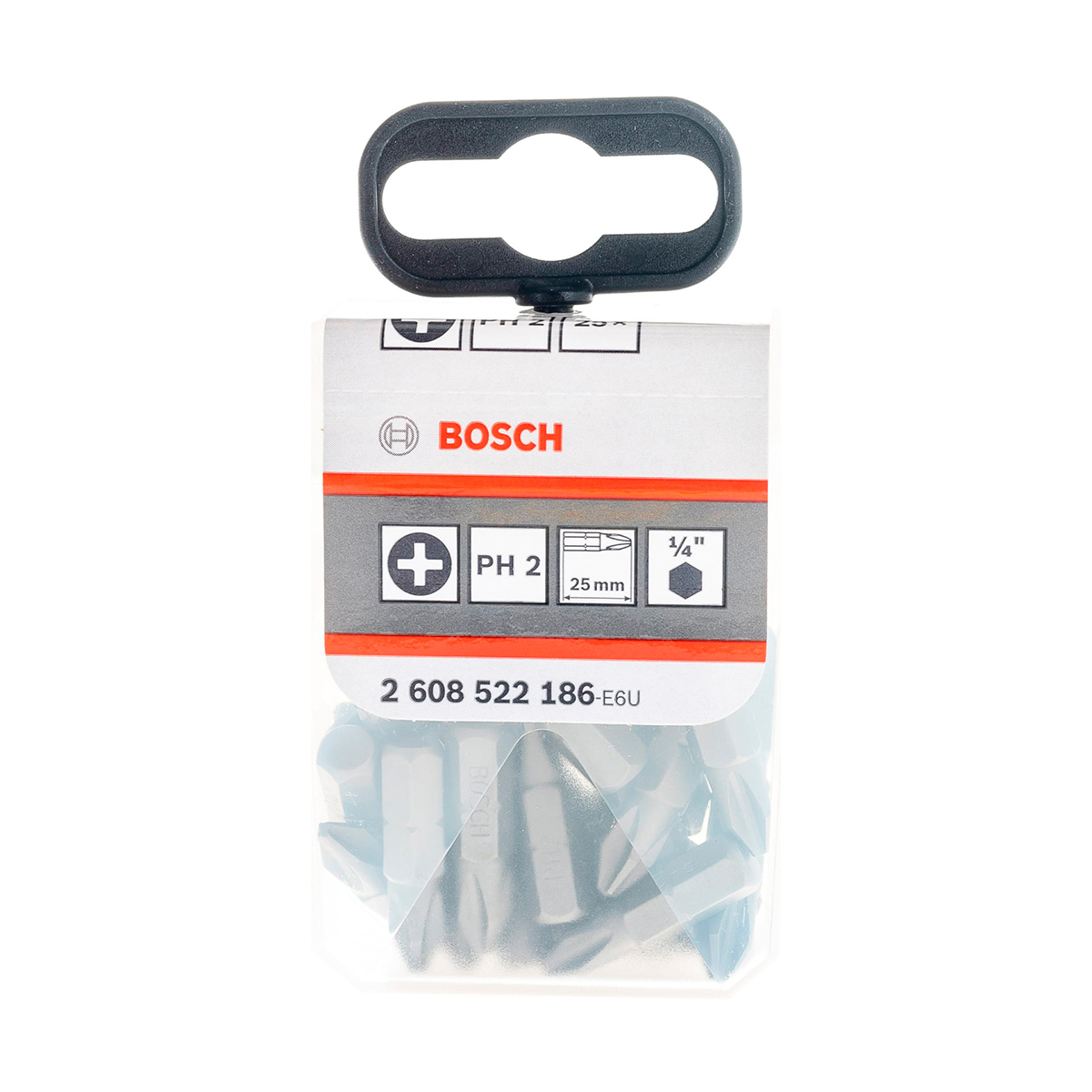 Биты ph №2 "extra hard" 25 мм (набор 25 шт.) (1) "bosch" 2608522186