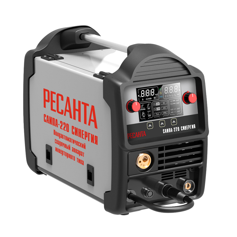 Сварочный полуавтомат саипа-220 синергия (mig/mag) 9,2 квт (1) "ресанта"