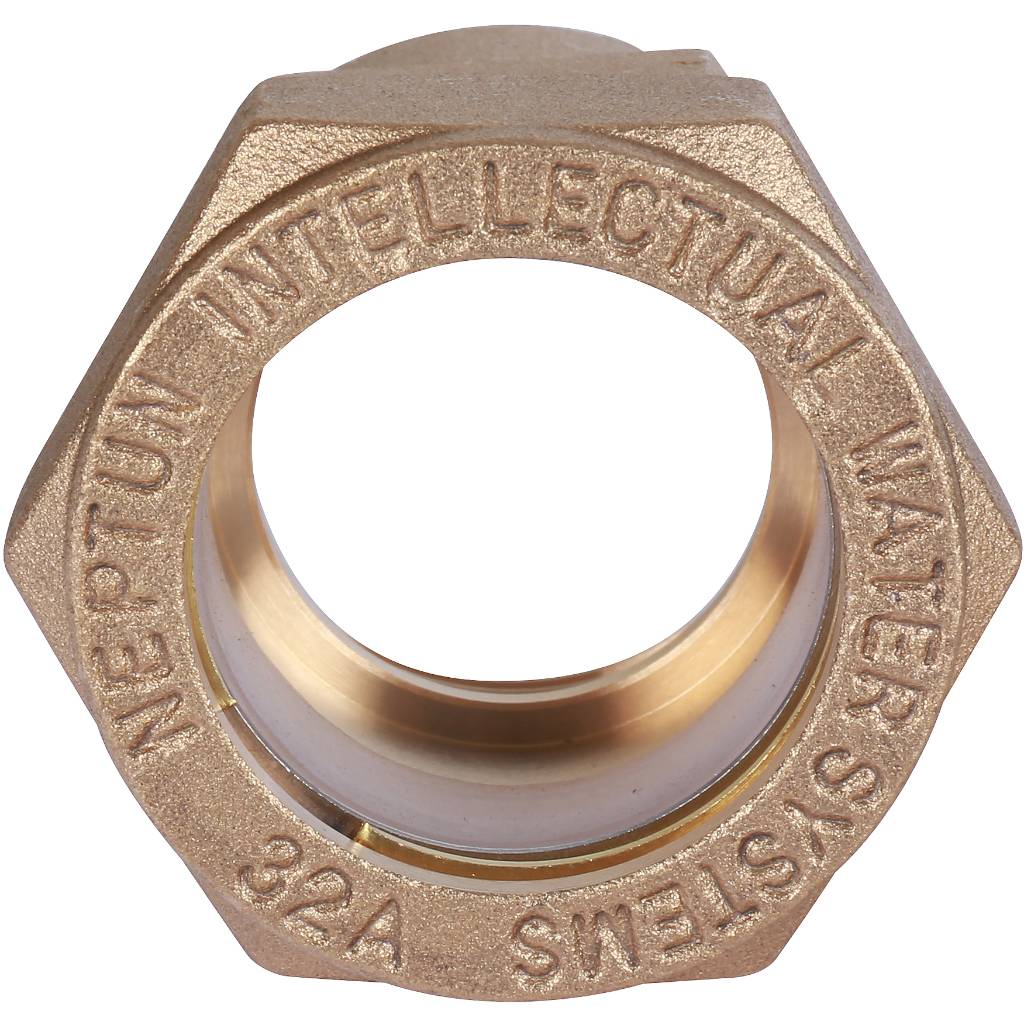 Муфта обжимная (ВР) 32 х 1"1/4 для стальных гофрированных труб Neptun (Stahlmann)