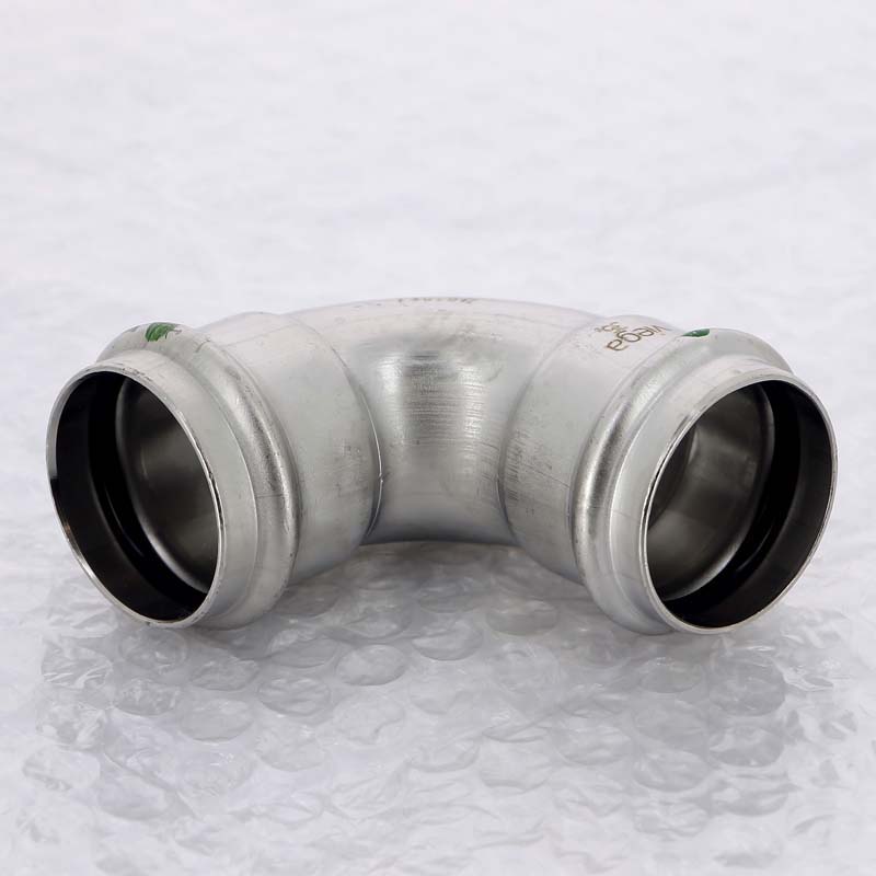 Угол пресс 35 нержавеющая сталь Sanpress Inox VIEGA