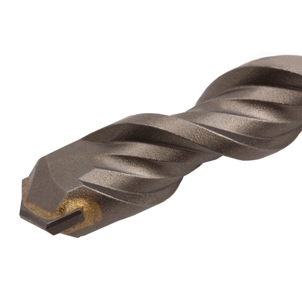 Бур по бетону, двойная спираль, три пылеотводящие кромки, 16 x 160 мм DENZEL (705036)