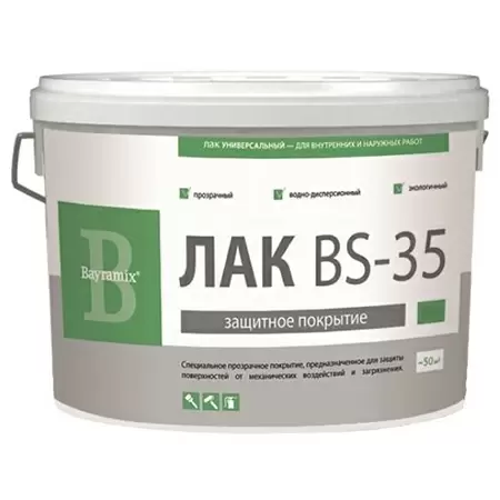 Bayramix ВS 35 / Байрамикс БС 35 защитный лак для декоративных покрытий