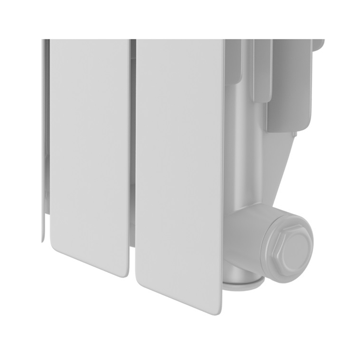 Радиатор алюмин. "indigo 500 2.0" 6 секций (1) "royal thermo"