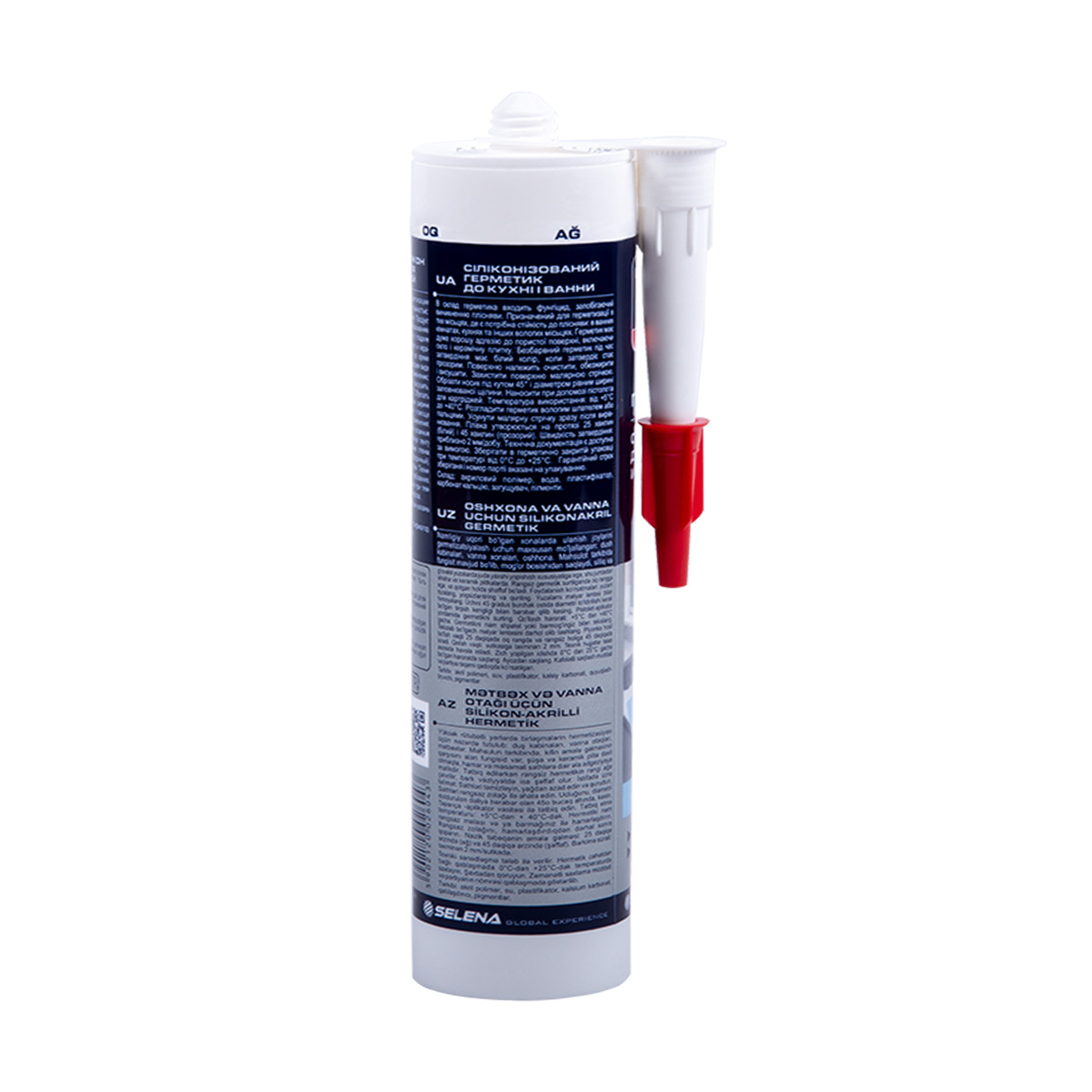 Герметик силиконакрил. для кухни и ванной белый 310 мл (12) "tytan professional"