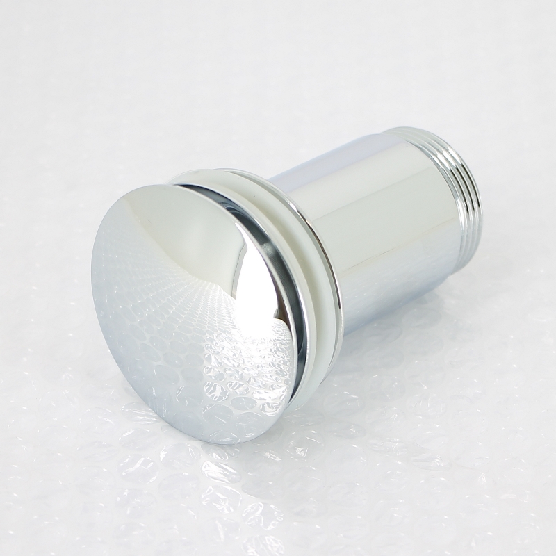 Выпуск Alcaplast 1"1/4 Click-clack без перелива металл большая пробка хром