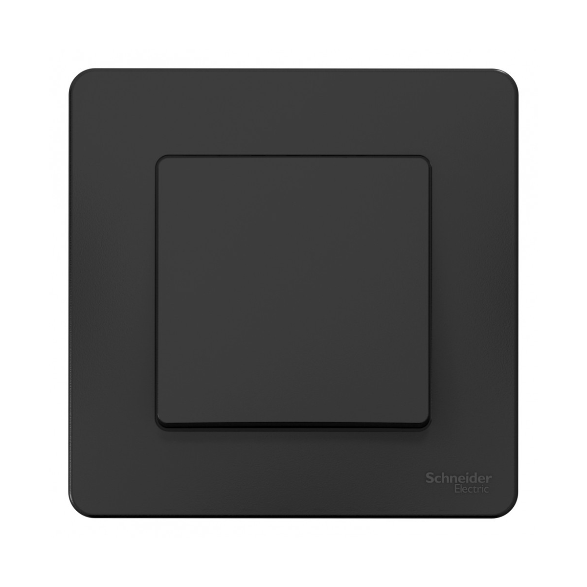 Выключатель "blanca" 1 кл. 10а, антрацит (1/10/20) "schneider"