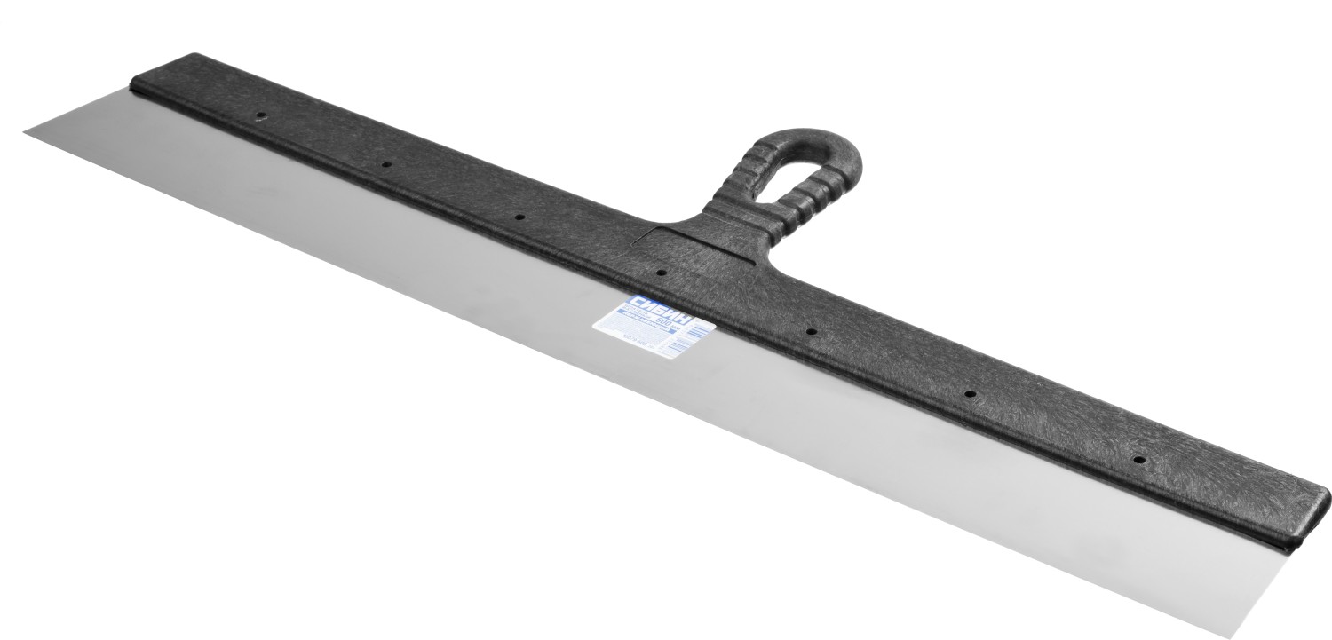 СИБИН 600 мм, пластиковая ручка, нержавеющий, фасадный шпатель (10079-600)