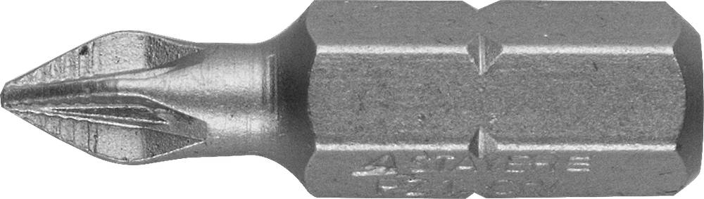 Биты STAYER ″PROFI″, хвостовик C 1/4″, PZ №1, 25мм, 2шт