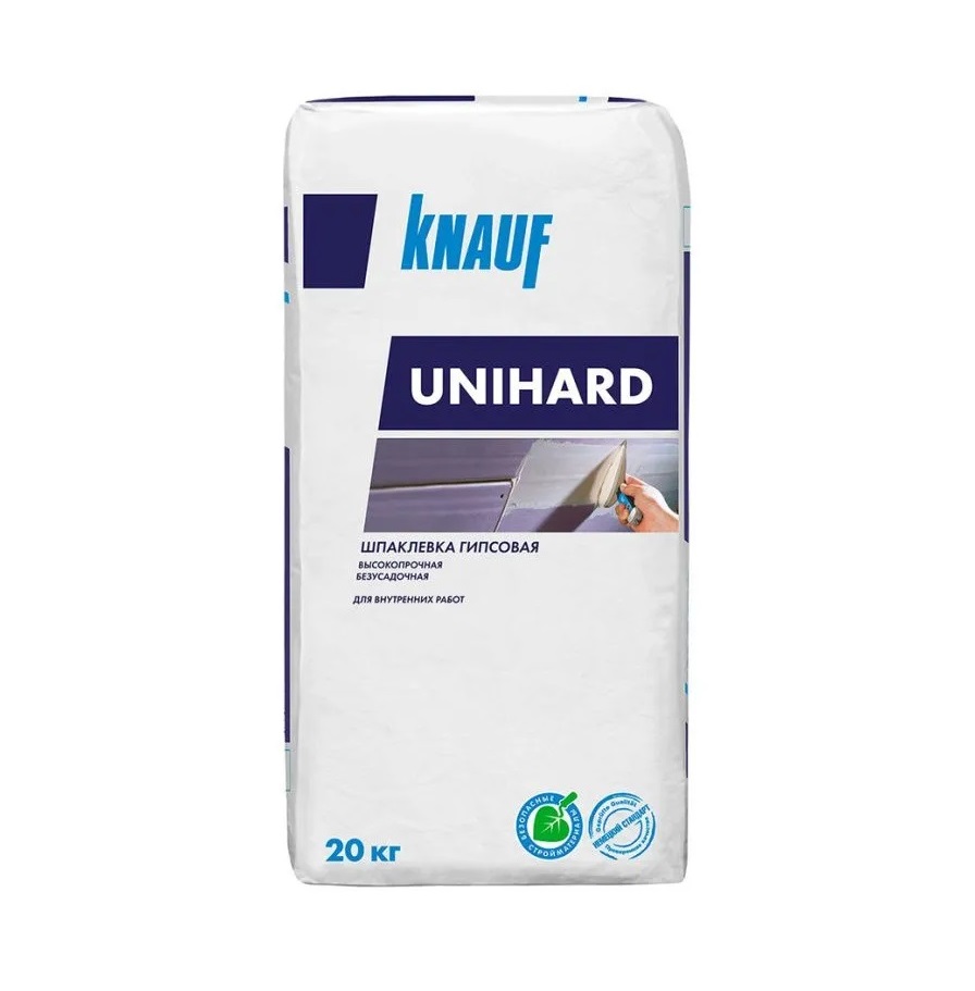 Шпатлевка Кнауф Унихард (Knauf Unihard) 20 кг